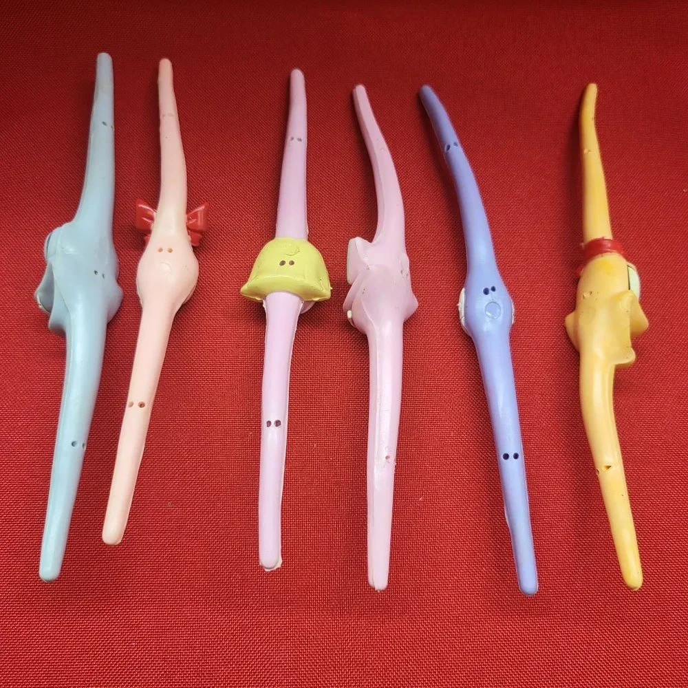 Vintage Bendable Hair Ties Set of 6